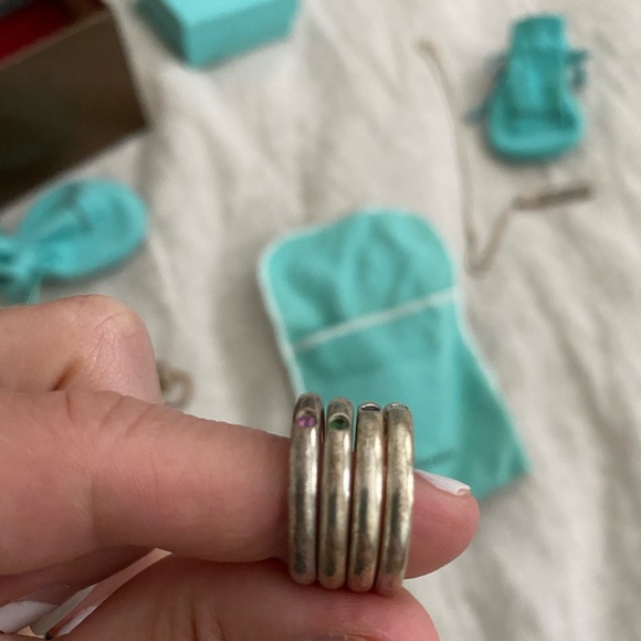 Tiffany stackable bands - Picture 3 of 3